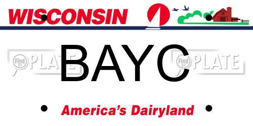 BAYC Wisconsin License Plate