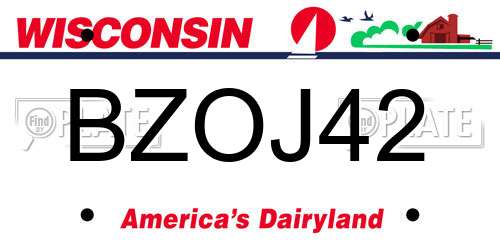 BZOJ42 Wisconsin License Plate