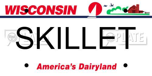 SKILLET Wisconsin License Plate
