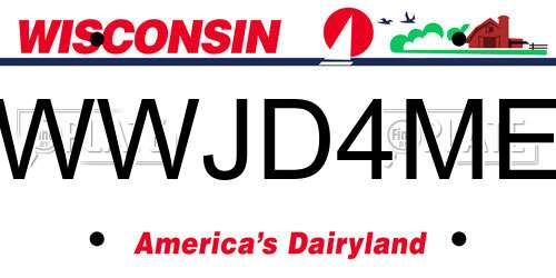 WWJD4ME Wisconsin License Plate