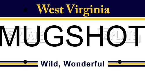 MUGSHOT West Virginia License Plate