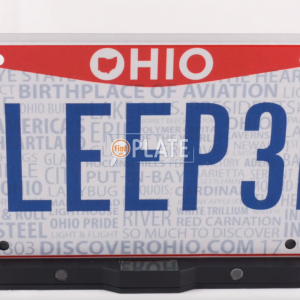 SLEEP3R OH License Plate