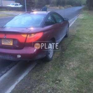 GRM257 AK License Plate