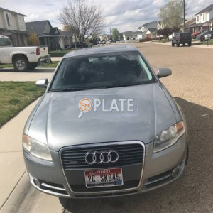 2CSK845 ID License Plate