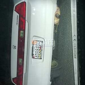 4DB8400 MD License Plate