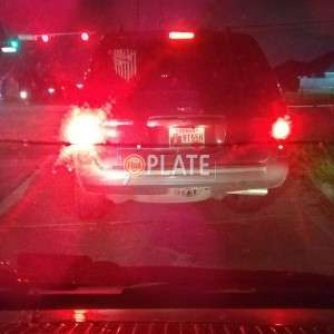 HT55H TX License Plate