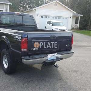 C96338D WA License Plate