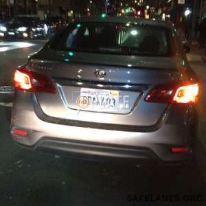 8DAK483 CA License Plate