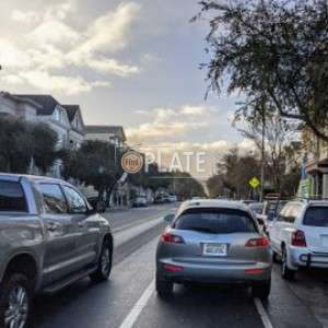 6EEJ724 CA License Plate