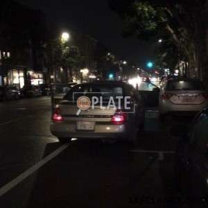 7FQZ732 CA License Plate