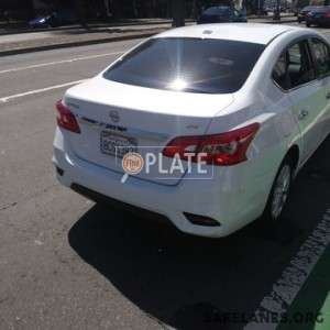 8CGS383 CA License Plate