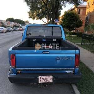 9801 IL License Plate