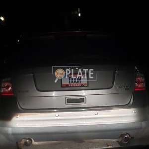 DOOM ME License Plate