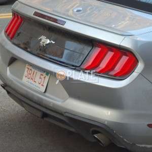 3BAL51 MA License Plate