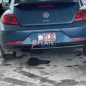 BTLJUC ME License Plate