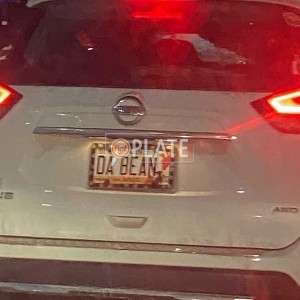 DABEAN ME License Plate
