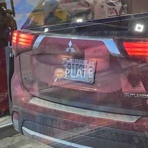 BITCH2 ME License Plate