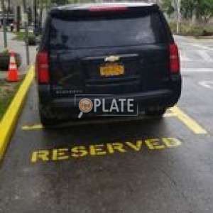 HHH8735 NY License Plate
