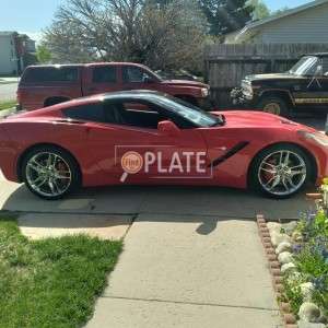 J100Y UT License Plate