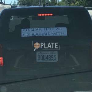 BQU4895 WA License Plate