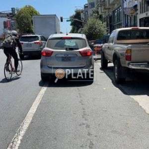 8KCY756 CA License Plate