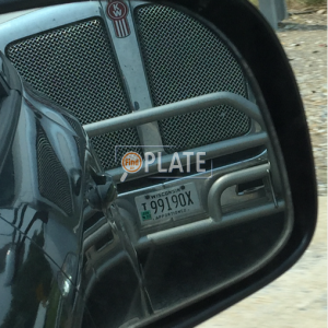 99190X WI License Plate