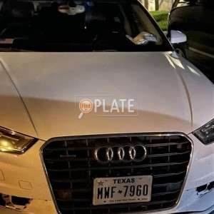 MWF7960 TX License Plate