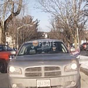 28J390 MA License Plate
