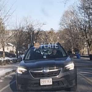 299YK4 MA License Plate