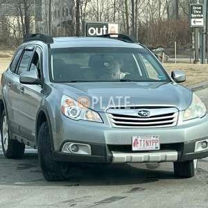 TINYPP ME License Plate