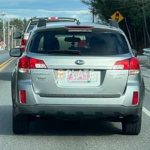 TINYPP ME License Plate
