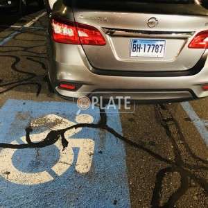 BH17787 CT License Plate