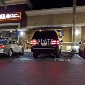 9BVP369 CA License Plate