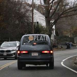 762YJ1 MA License Plate