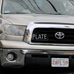 2AFL59 MA License Plate