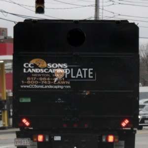 V98133 MA License Plate