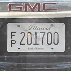 FP IL License Plate