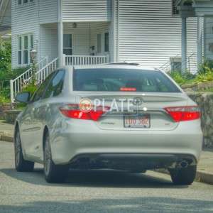 1DD382 MA License Plate