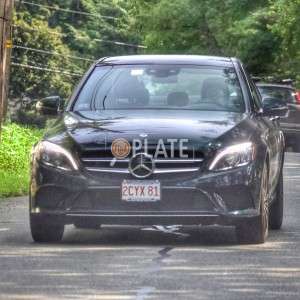 2CYX81 MA License Plate