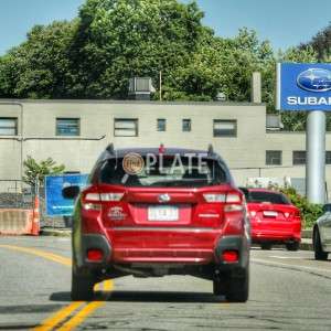 1LYA33 MA License Plate