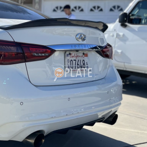 DLR CA License Plate