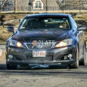 CIP484 MA License Plate