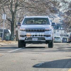 RW8678 MA License Plate