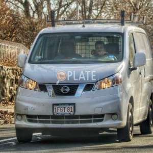 1FGT81 MA License Plate