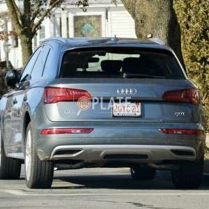 2GYC21 MA License Plate