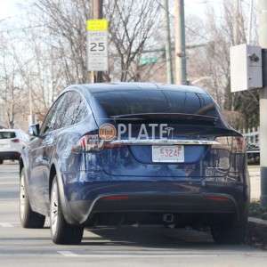 EV324F MA License Plate
