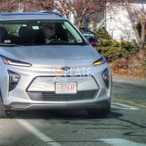 EV764F MA License Plate