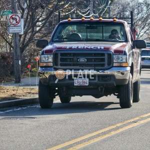 L96861 MA License Plate