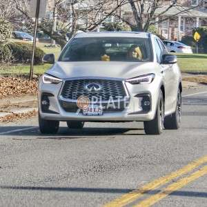 594XJ5 MA License Plate