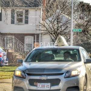 2JBB41 MA License Plate